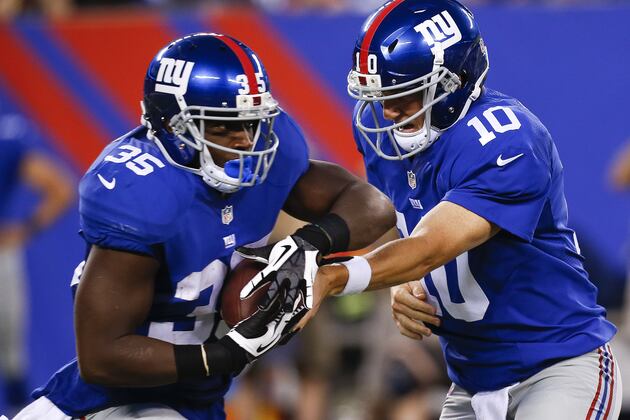 Andre Brown: Giants Starters Have to Score on Thursday