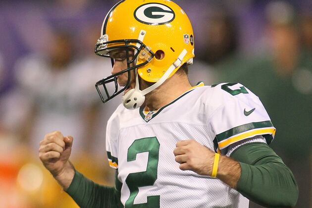 Packers Kicker Mason Crosby Restructures Contract