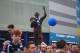 CARDIFF, WALES - AUGUST 25: A statue of Fred Keenor, the Captain of the 1927 Cardiff City FA Cup winning team is draped in the old blue and white colours ahead of the Barclays Premier League match between Cardiff City and Manchester City at Cardiff City Stadium on August 25, 2013 in Cardiff, Wales. (Photo by Michael Steele/Getty Images)
