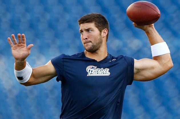 Tim Tebow Must Shine vs. Giants to Make New England Patriots' 53-Man Roster