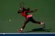 NEW YORK, NY - AUGUST 29: Serena Williams of the United States of America plays a forehand during her women's singles second round match against Galina Voskoboeva of Kazakhstan on Day Four of the 2013 US Open at the USTA Billie Jean King National Tennis Center on August 29, 2013 in New York City. (Photo by Chris Trotman/Getty Images for the USTA)