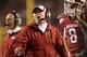 FAYETTEVILLE, AR - NOVEMBER 5: Head Coach Bobby Petrino of the Arkansas Razorbacks argues a call during a game against the South Carolina Gamecocks at Donald W. Reynolds Stadium on November 5, 2011in Fayetteville, Arkansas. The Razorbacks defeated the Gamecocks 44 to 28. (Photo by Wesley Hitt/Getty Images)