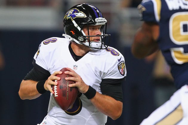 Ravens Cut 11, Including Caleb Hanie