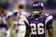 INNEAPOLIS - SEPTEMBER 24: Antoine Winfield #26 of the Minnesota Vikings stands on the field during the game with the Chicago Bears September on 24, 2006 at the Metrodome in Minneapolis, Minnesota. The Bears won 19-16. (Photo by Doug Pensinger/Getty Images)
