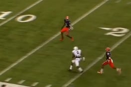 Video: Allen Robinson Returns for 2nd Half, Scores 51-Yard Touchdown