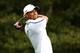 NORTON, MA - AUGUST 31: Tiger Woods of the USA reacts to his shot from the fourth tee during the second round of the Deutsche Bank Championship at TPC Boston on August 31, 2013 in Norton, Massachusetts. (Photo by Jared Wickerham/Getty Images)