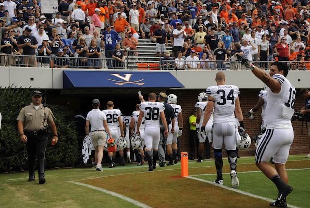Parks' Late TD Lifts Virginia Past BYU, 19-16