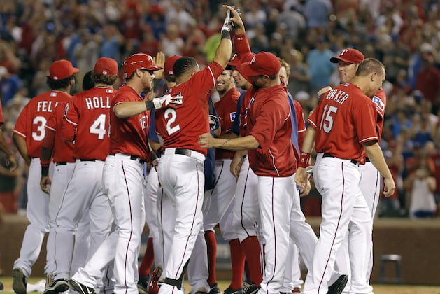 Rangers Slip Past Twins 2-1 in the 9th