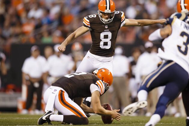 Roster Cuts Leave Browns Without a Kicker