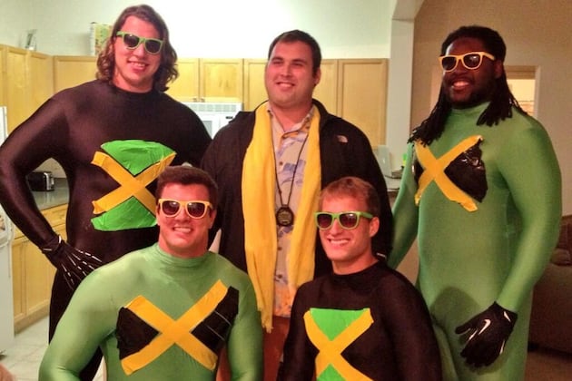 Redskins Dress Up as the Cast of 'Cool Runnings' for Island Party