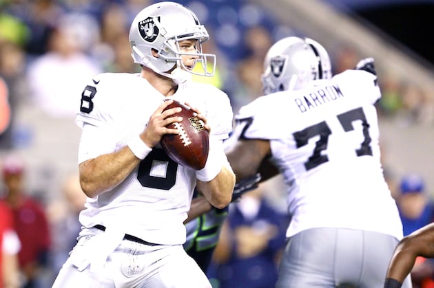 Tyler Wilson Released by Oakland Raiders