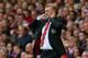 LIVERPOOL, ENGLAND - SEPTEMBER 01: Manchester United Manager David Moyes looks on during the Barclays Premier League match between Liverpool and Manchester United at Anfield on September 01, 2013 in Liverpool, England. (Photo by Alex Livesey/Getty Images)