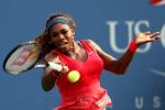 Serena Routs Stephens to Reach Quarters...