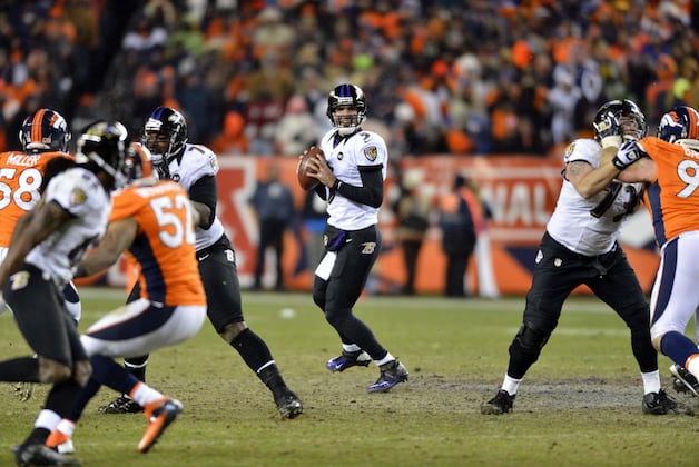 Twitter Reacts to Joe Flacco Poster Hung from Denver Broncos' Stadium