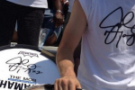 Rice's Band Dons Johnny Football Autograph Tees 