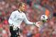 LIVERPOOL, ENGLAND - SEPTEMBER 01: Simon Mignolet of Liverpool in action during the Barclays Premier League match between Liverpool and Manchester United at Anfield on September 01, 2013 in Liverpool, England. (Photo by Alex Livesey/Getty Images)