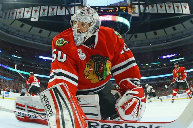 Blackhawks Agree to Terms with G Corey Crawford on 6-Year Deal