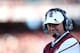COLUMBIA, SC - OCTOBER 01: Head coach Steve Spurrier watches on during their game against the Auburn Tigers at Williams-Brice Stadium on October 1, 2011 in Columbia, South Carolina. (Photo by Streeter Lecka/Getty Images)