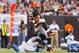 The Browns have opted to sign a pair of young, relatively untested running backs to back up Trent Richardson.