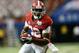 ATLANTA, GA - AUGUST 31: Christion Jones #22 of the Alabama Crimson Tide rushes upfield against the Virginia Tech Hokies at Georgia Dome on August 31, 2013 in Atlanta, Georgia. (Photo by Kevin C. Cox/Getty Images)