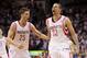 Chandler Parsons and Francisco Garcia were both major contributors at the small forward position last season for the Rockets.
