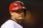 Molina Leaves Early with Wrist Injury