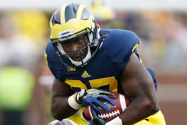 Michigan Moves Freshman RB Derrick Green Up to No. 2 on Its Depth Chart