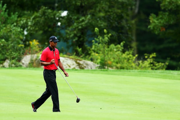 Tiger Woods at Deutsche Bank Championship 2013 Tracker: Live Day 4 Highlights