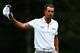 NORTON, MA - SEPTEMBER 02: Henrik Stenson of Sweden aknowledges the crowd from the 18th green after winning the Deutsche Bank Championship at TPC Boston on September 2, 2013 in Norton, Massachusetts. (Photo by Andy Lyons/Getty Images)
