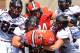Aug 31, 2013; Champaign, IL, USA; Illinois Fighting Illini quarterback Aaron Bailey (15) runs the ball against the Southern Illinois Salukis at Memorial Stadium. Mandatory Credit: Pat Lovell-USA TODAY Sports
