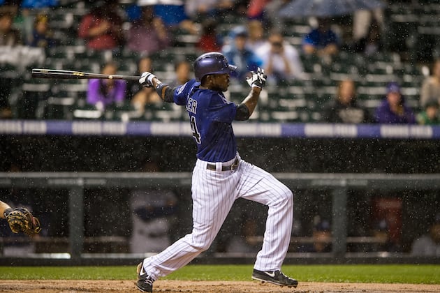Fowler (Knee) Returns vs. Dodgers