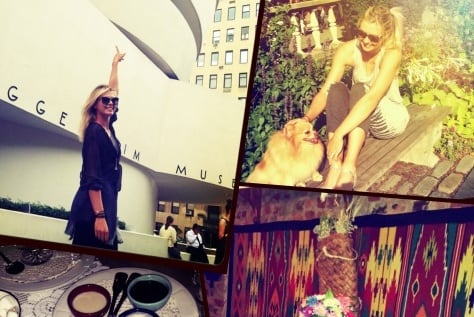 Summer Travel Diary: Tennis Star Maria Sharapova Takes New York
