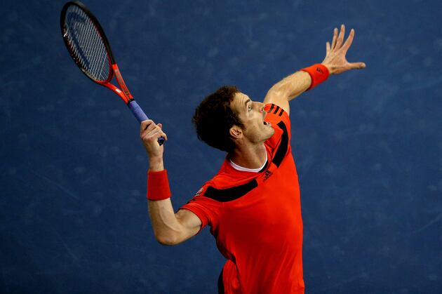 Andy Murray's Hilariously Pathetic Overhead Attempt