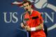 NEW YORK, NY - SEPTEMBER 03: Andy Murray of Great Britain celebrates a point during his men's singles fourth round match against Denis Istomin of Uzbekistan on Day Nine of the 2013 US Open at USTA Billie Jean King National Tennis Center on September 3, 2013 in the Flushing neighborhood of the Queens borough of New York City. (Photo by Clive Brunskill/Getty Images)
