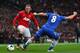 MANCHESTER, ENGLAND - AUGUST 26: Wayne Rooney of Manchester United is challenged by Frank Lampard of Chelsea during the Barclays Premier League match between Manchester United and Chelsea at Old Trafford on August 26, 2013 in Manchester, England. (Photo by Alex Livesey/Getty Images)