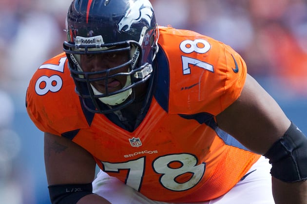 Broncos' Clady Ready to Face Ex-Teammate Dumervil