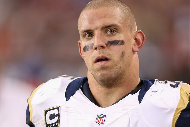 Laurinaitis Sets Tone for Young Rams