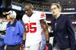 Giants Place Andre Brown on Short-Term IR...