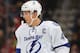 DENVER, CO - DECEMBER 23: Vincent Lecavalier #4 of the Tampa Bay Lightning looks on during a break in the action against the Colorado Avalanche at the Pepsi Center on December 23, 2011 in Denver, Colorado. The Avalanche defeated the Lightning 2-1 in overtime. (Photo by Doug Pensinger/Getty Images)