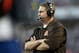 Aug 29, 2013; Chicago, IL, USA; Cleveland Browns head coach Rob Chudzinski watches on the sideline against the Chicago Bears during the first quarter at Soldier Field. Mandatory Credit: Mike DiNovo-USA TODAY Sports