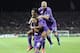 FLORENCE, ITALY - AUGUST 26: Giuseppe Rossi #49 of ACF Fiorentina celebrates with team-mates after scoring the opening goal of the Serie A match between ACF Fiorentina and Calcio Catania at Stadio Artemio Franchi on August 26, 2013 in Florence, Italy. (Photo by Gabriele Maltinti/Getty Images)