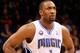 ORLANDO, FL - JANUARY 24: Gilbert Arenas #1 of the Orlando Magic looks at the scoreboard during the game against the Detroit Pistons at Amway Arena on January 24, 2011 in Orlando, Florida. NOTE TO USER: User expressly acknowledges and agrees that, by downloading and or using this Photograph, user is consenting to the terms and conditions of the Getty Images License Agreement. (Photo by Sam Greenwood/Getty Images)