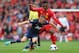 LIVERPOOL, ENGLAND - SEPTEMBER 01: Daniel Sturridge of Liverpool competes with Tom Cleverley of Manchester United during the Barclays Premier League match between Liverpool and Manchester United at Anfield on September 01, 2013 in Liverpool, England. (Photo by Alex Livesey/Getty Images)