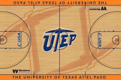 PHOTO: UTEP's New Court Design Is Eye-Catching Without Being Gaudy