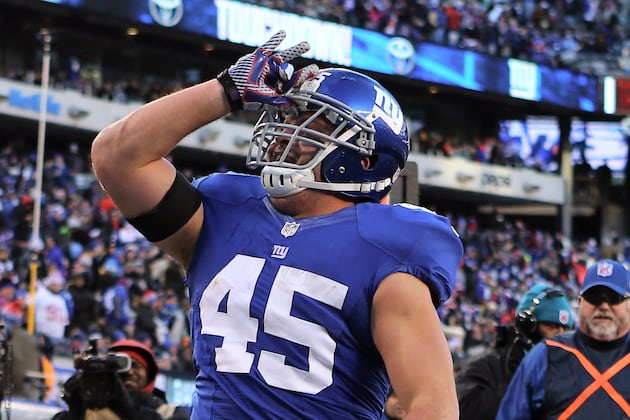 Henry Hynoski Not Expect to Play Sunday