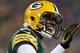 GREEN BAY, WI - JANUARY 05: Cornerback Casey Hayward #29 of the Green Bay Packers reacts while taking on the Minnesota Vikings during the NFC Wild Card Playoff game at Lambeau Field on January 5, 2013 in Green Bay, Wisconsin. (Photo by Andy Lyons/Getty Images)
