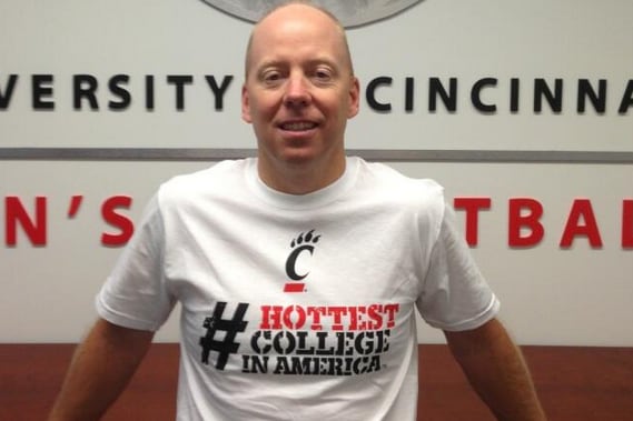 Mick Cronin Dons “Hottest College in America” Shirt