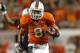 MIAMI GARDENS, FL - AUGUST 30: Duke Johnson #8 of the Miami Hurricanes runs for a touchdown against the Florida Atlantic Owls on August 30, 2013 at Sun Life Stadium in Miami Gardens, Florida.(Photo by Joel Auerbach/Getty Images)