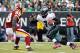 Michael Vick and the Philadelphia Eagles have a golden opportunity to upset the Washington Redskins on Monday night.