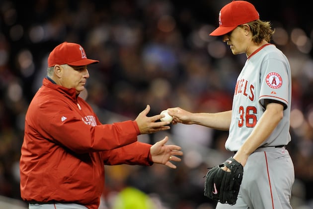 Scioscia Plans to Watch Starters' Workloads